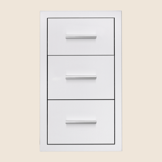 17" Triple Drawer