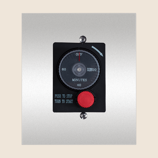 Mechanical Timer w/ Manual Emergency Shut-Off