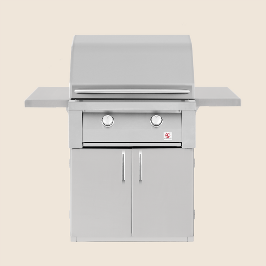 Pedestal Cart for 30″ Resort Grill