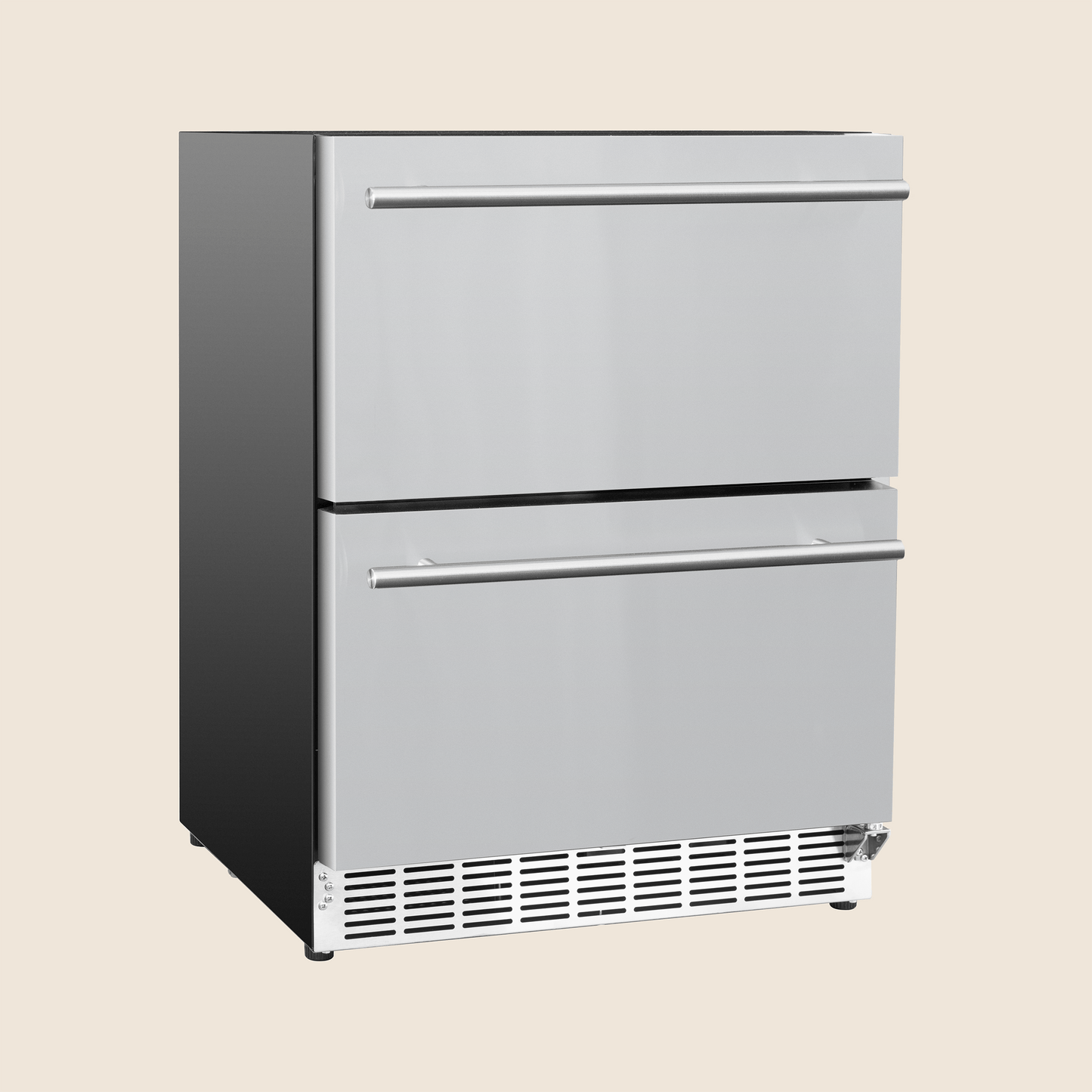 24″ 5 Cu. Deluxe Outdoor Rated 2-Drawer Refrigerator