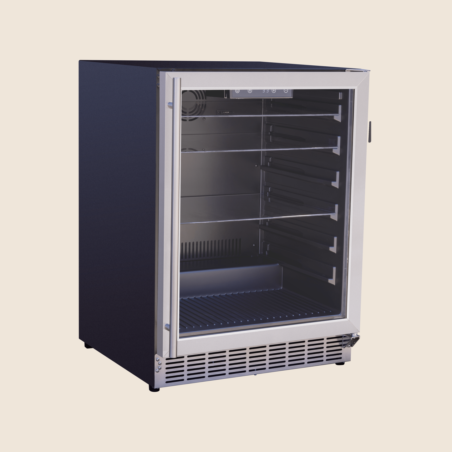 24″ 5 Cu. Outdoor Rated Refrigerator w/ Glass Door
