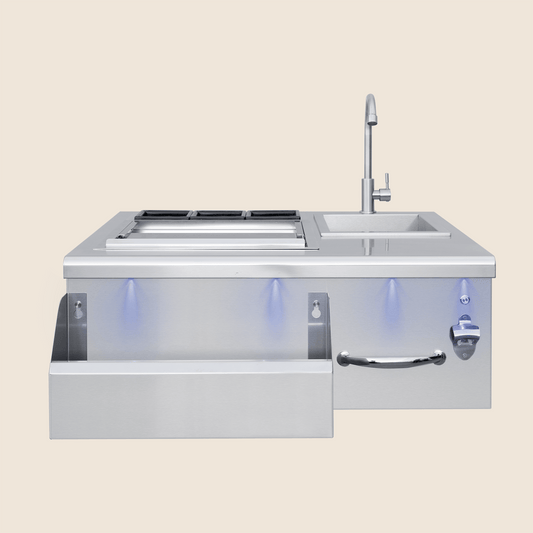 30″ Beverage & Prep Station