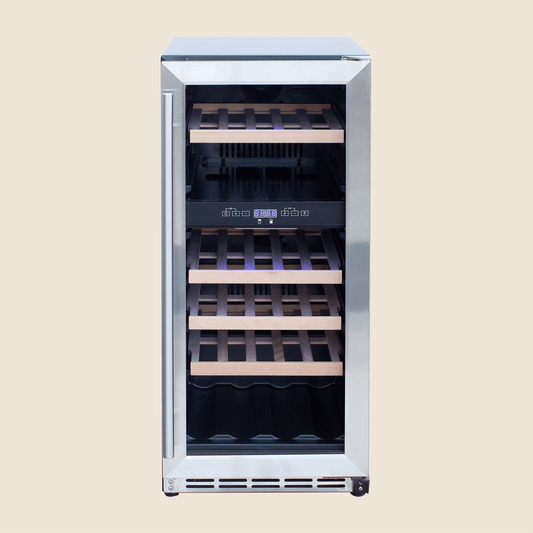 15″ 3.2 Cu. Outdoor Rated Dual Zone Wine Cooler