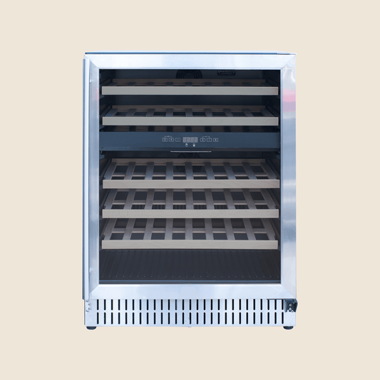 24″ 5.3 Cu. Outdoor Rated Dual Zone Wine Cooler