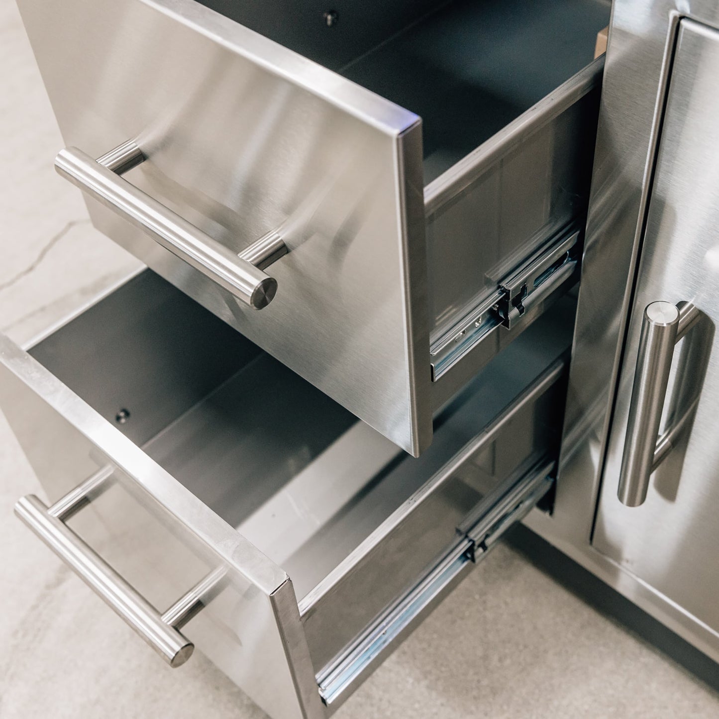 30" 2-Drawer & Access Door Combo