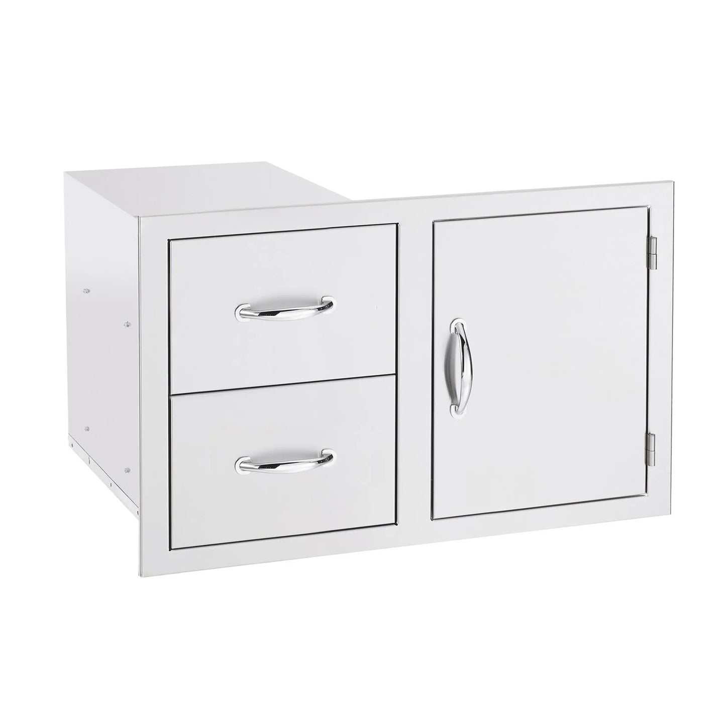 42" 2-Drawer & Access Door Combo