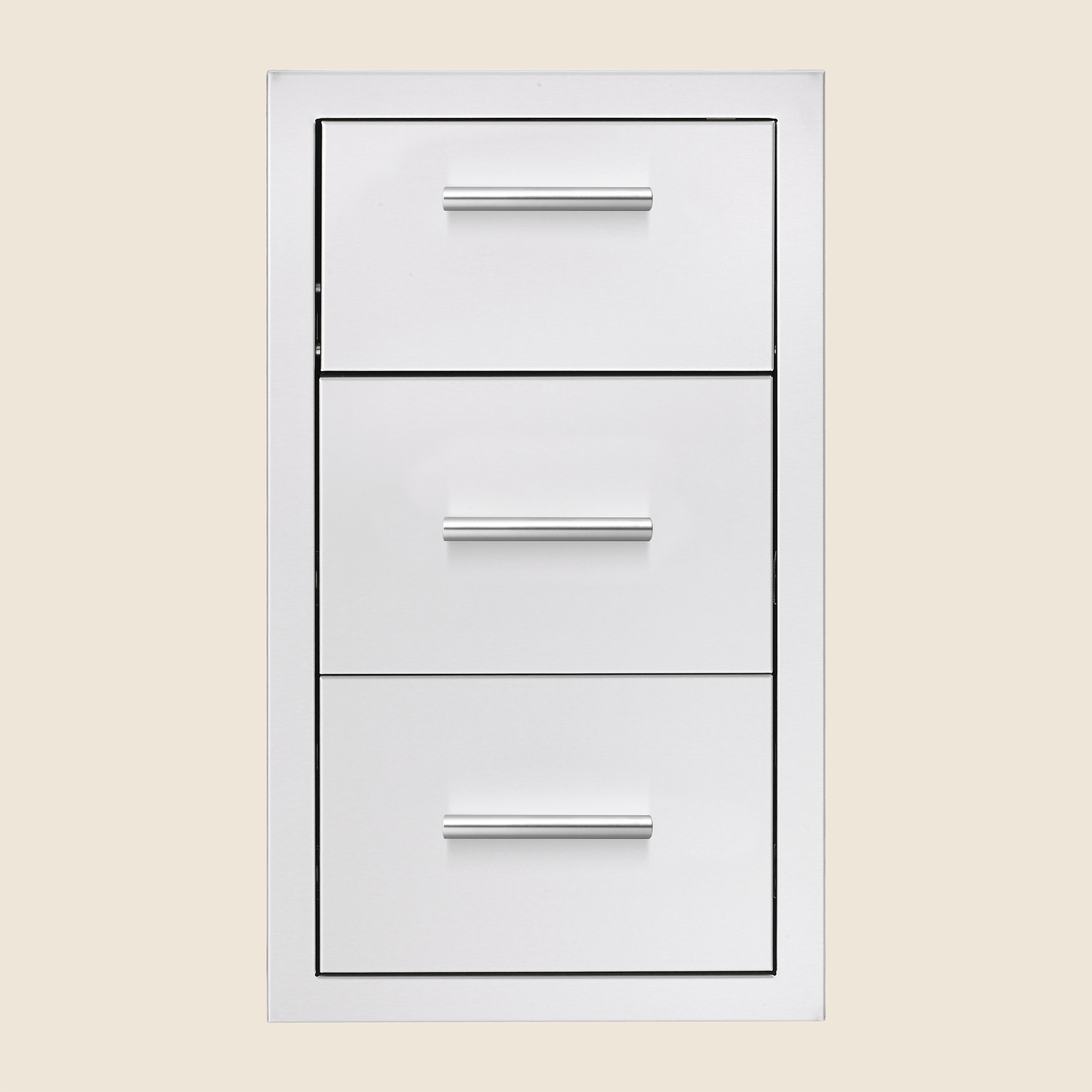 17″ Vertical 2-Drawer & Paper Towel Holder Combo