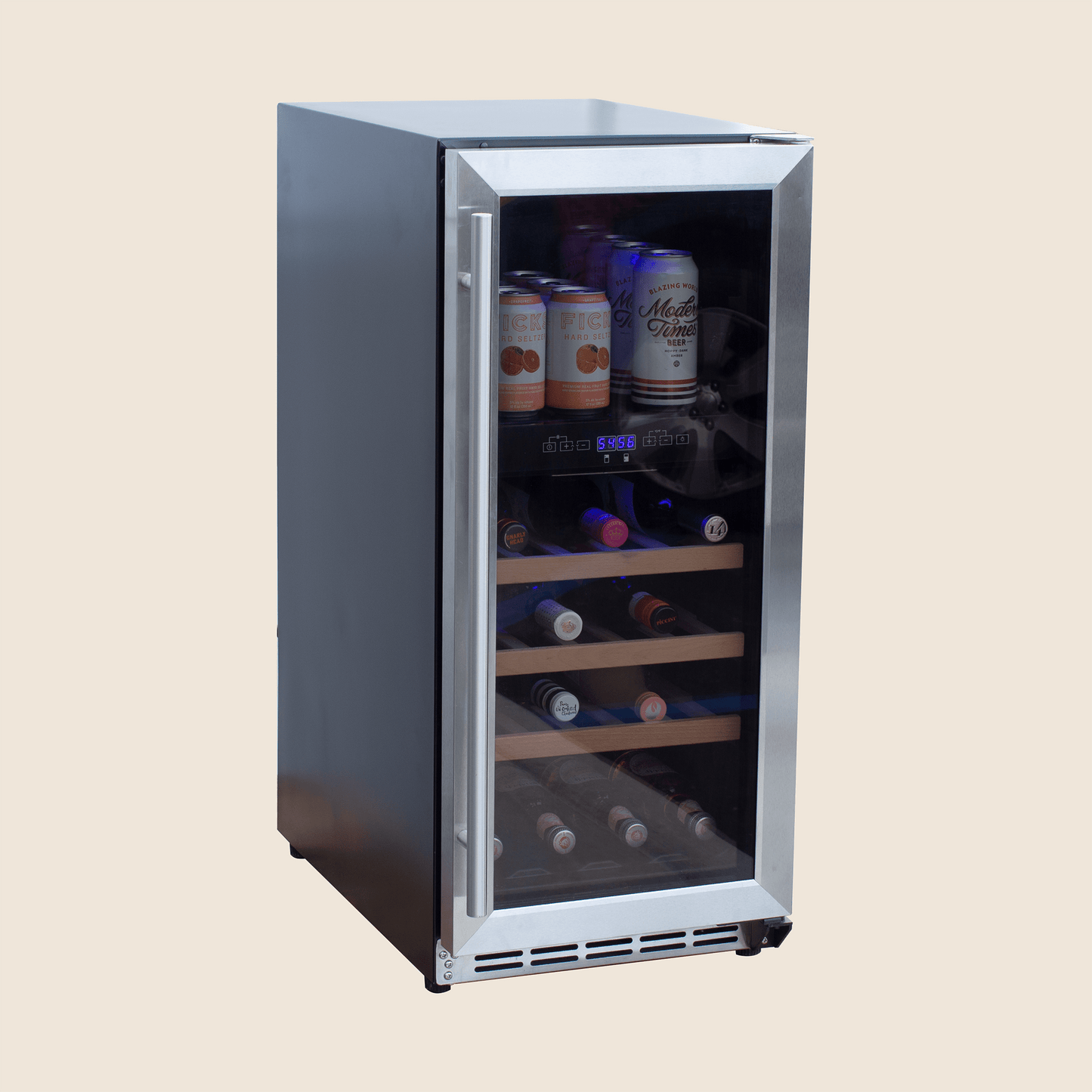 15″ 3.2 Cu. Outdoor Rated Dual Zone Wine Cooler